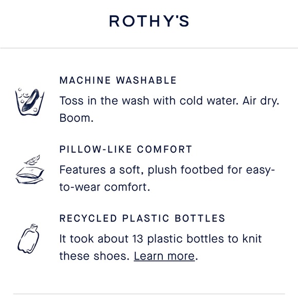 ROTHYS BEIGE SAND ORIGINAL SLIP ON SNEAKER KNIT SHOE - Picture 9 of 10